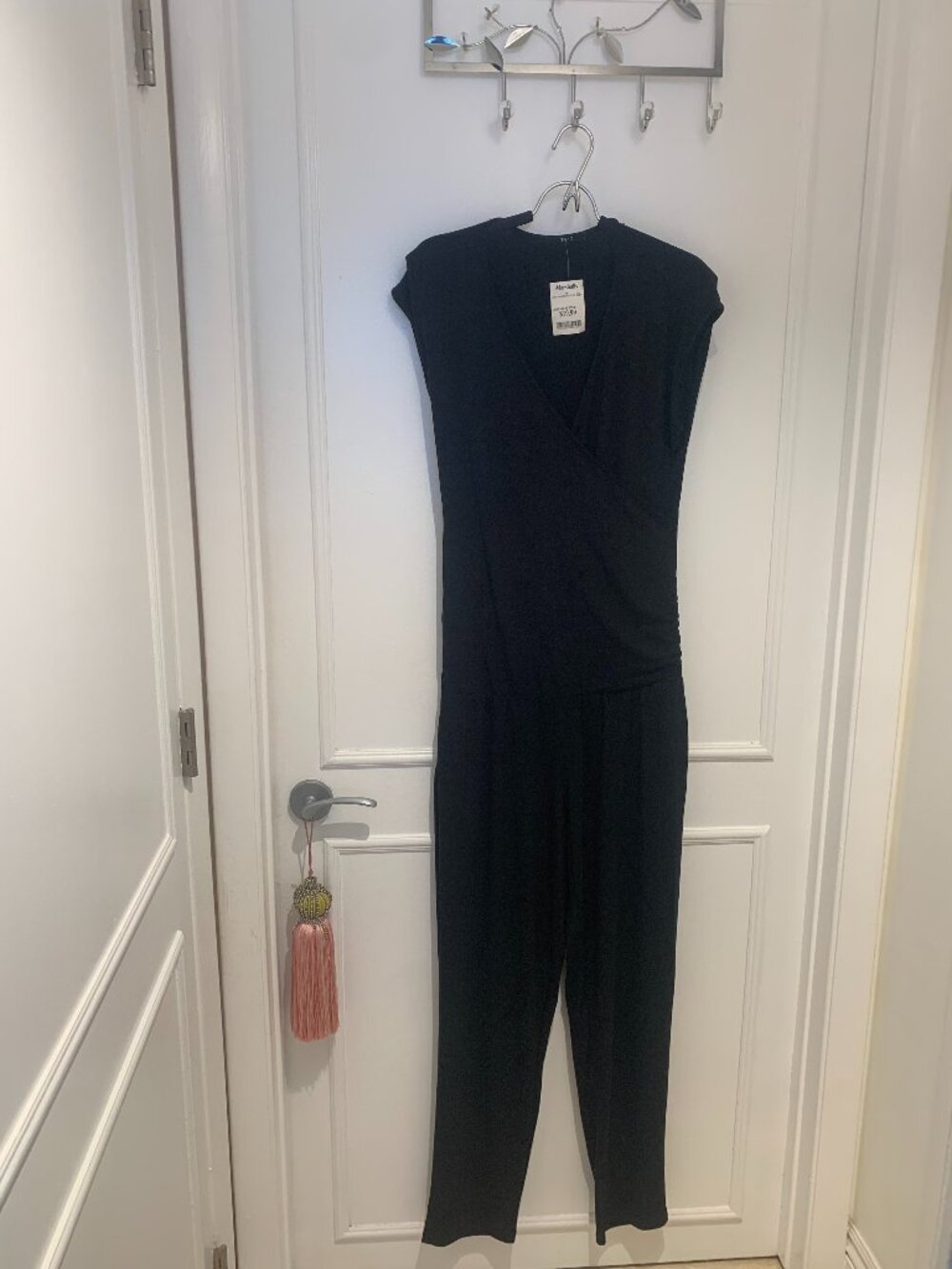 Tart One-Piece Cap Sleeve Pants Jumpsuit with Pockets Size L-New With Tags